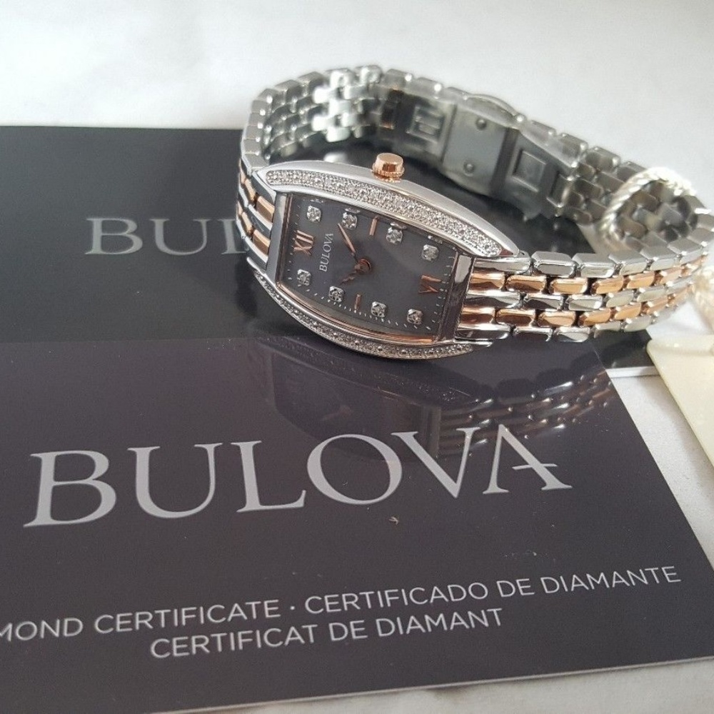 Bulova Diamond Watch for Women - Picture 6 of 8